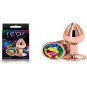 Rear Assets Rose Plug Anal Dorado | Plug Metálico con Joya en Forma de Rosa NSNovelties