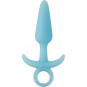 Firefly Prince Plug Anal Azul | Plug de Silicón con Brillo en la Oscuridad NSNovelties