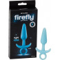 Firefly Prince Plug Anal Azul | Plug de Silicón con Brillo en la Oscuridad NSNovelties