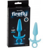 Firefly Prince Plug Anal Azul | Plug de Silicón con Brillo en la Oscuridad NSNovelties
