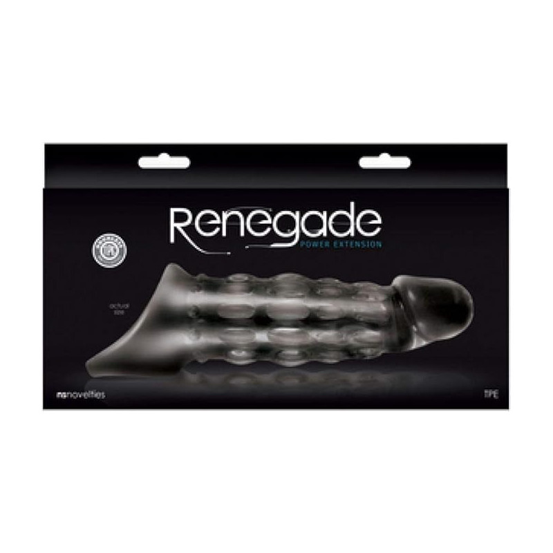 Power Extension Renegade Nsnovelties | Extensión para Pene con Aumento de Tamaño y Estimulación Intensa