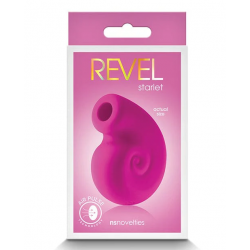 Revel Starlet Succionador de Clítoris Nsnovelties | Estimulación por Succión Silenciosa, Compacta y Poderosa