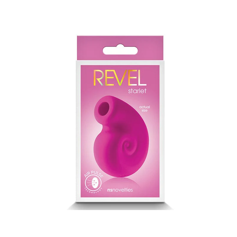 Revel Starlet Succionador de Clítoris Nsnovelties | Estimulación por Succión Silenciosa, Compacta y Poderosa