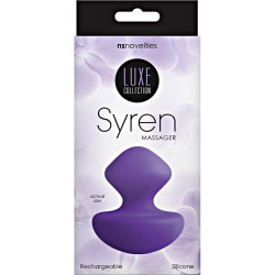 Luxe Syren Massager Morado Nsnovelties | Estimulador Elegante, Potente y Recargable