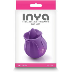 Inya The Kiss Morado Nsnovelties | Estimulador de Clítoris con Succión y Vibración