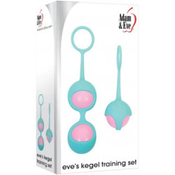 Eve's Kegel Training Set Adam & Eve | Set de Bolas Kegel para Fortalecimiento del Suelo Pélvico