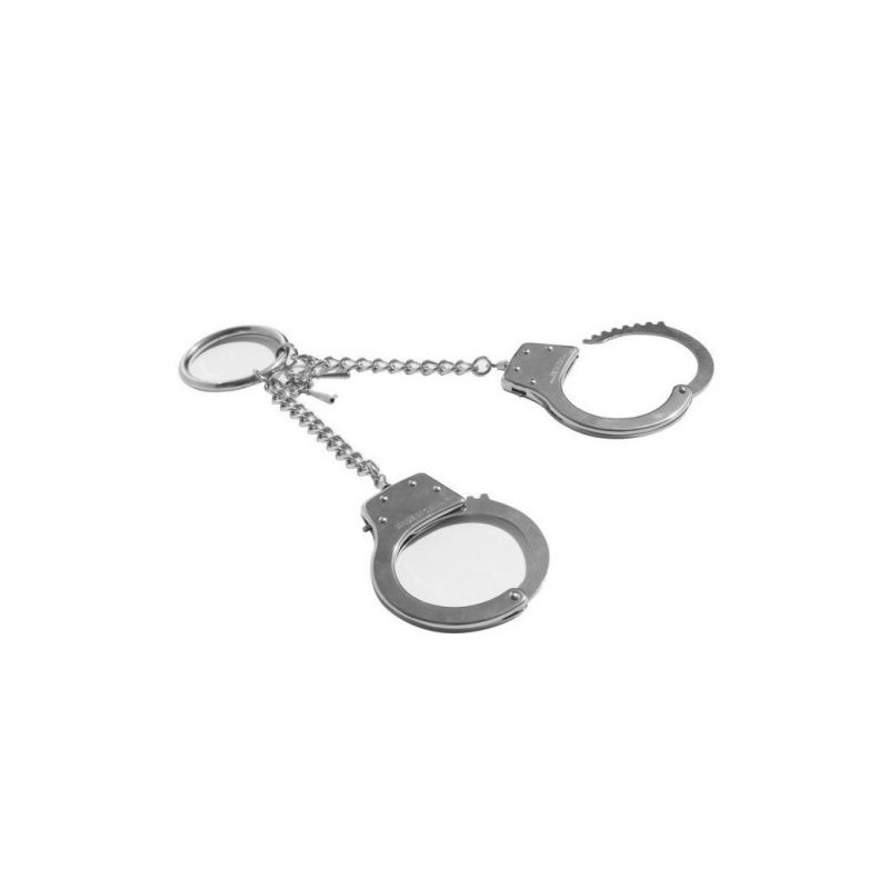 Ring Metal Esposas Sex & Mischief | Esposas Metálicas Eróticas para Juegos de Dominación