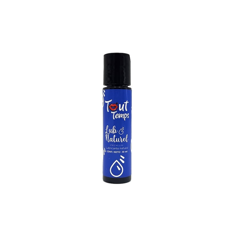 Tout Temps Lubr Naturel 30 ml | Lubricante Íntimo Natural, Hipoalergénico y Seguro para Uso Diario