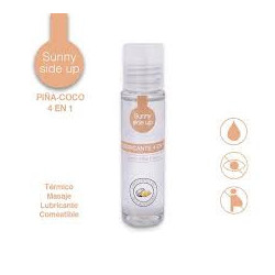 Sunny Side Up 4 en 1 Piña Coco 30 ml | Lubricante Comestible, Térmico, Besable y para Masaje