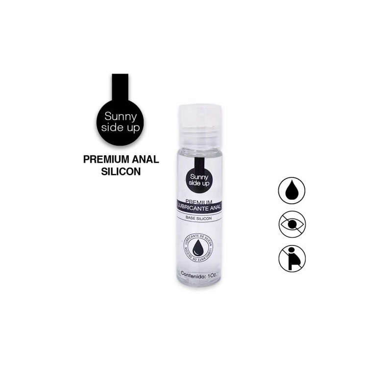 Lubricante Anal Base Silicón 30 ml Sunny Side Up | Textura Sedosa y Deslizamiento Prolongado