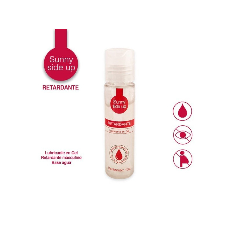 Lubricante en Gel Retardante 30 ml Sunny Side | Control y Placer Prolongado para Hombres