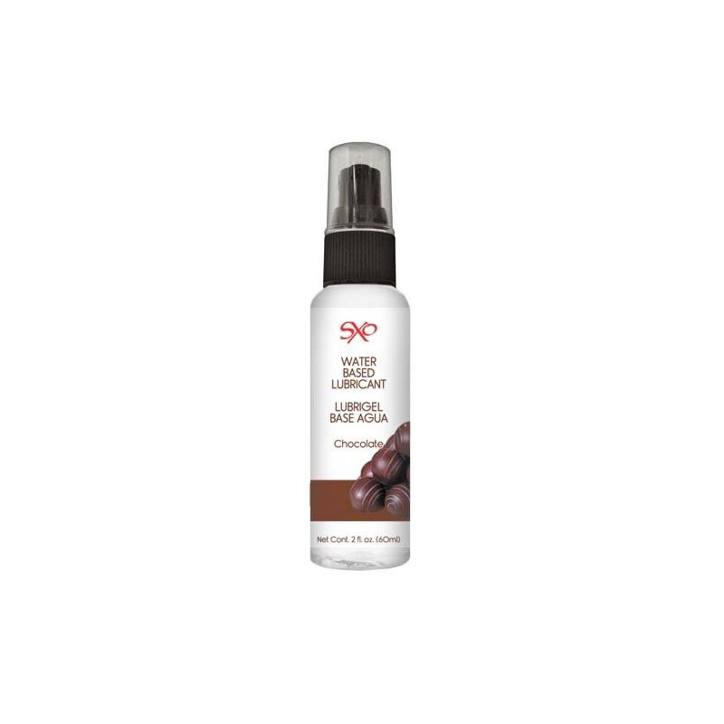 Lubricante Base Agua sabor Chocolate SXO 60 ml | Comestible, Suave y Seguro