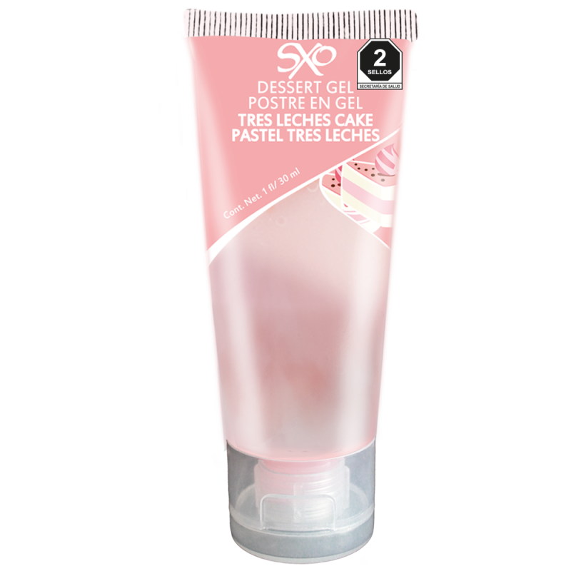 Postre en Gel Comestible Pastel de Tres Leches SXO 30 g | Dulzura Erótica y Placer Sensorial