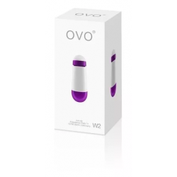 Bala Vibradora Metálica Morada W2 OVO | Discreta, Elegante y Potente