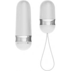 Vibrador Remoto Blanco R4 OVO | Control Inalámbrico, Estilo Elegante y Estimulación Precisa