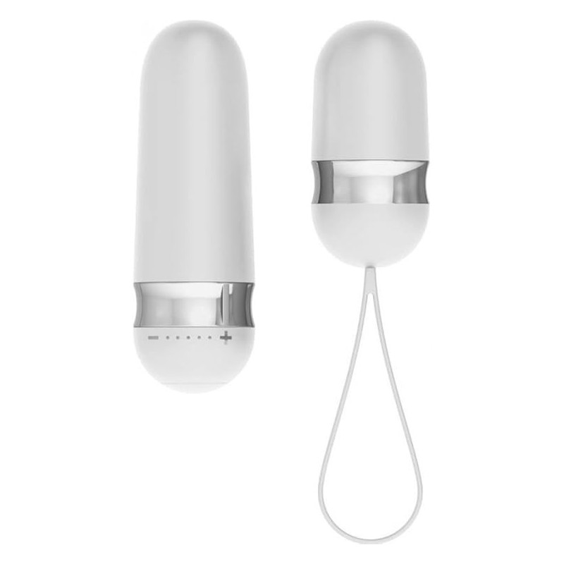 Vibrador Remoto Blanco R4 OVO | Control Inalámbrico, Estilo Elegante y Estimulación Precisa