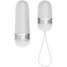 Vibrador Remoto Blanco R4 OVO | Control Inalámbrico, Estilo Elegante y Estimulación Precisa