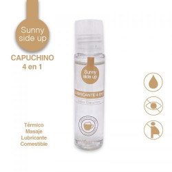 Gel Lubricante Comestible 4 en 1 | Sunny Side Up Capuccino | Efecto Térmico
