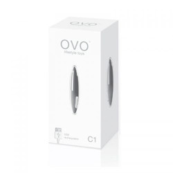 Bala Vibradora Mini Negra C1 OVO | Discreta, Elegante y Recargable