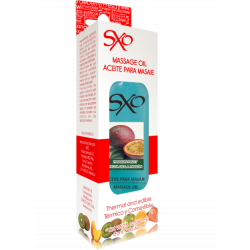 Aceite para Masaje sabor Frutas de la Pasión SXO 60 ml | Sensualidad y Relajación