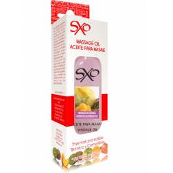 Aceite para Masaje sabor Frutas Exóticas SXO 60 ml | Relajación y Sensualidad