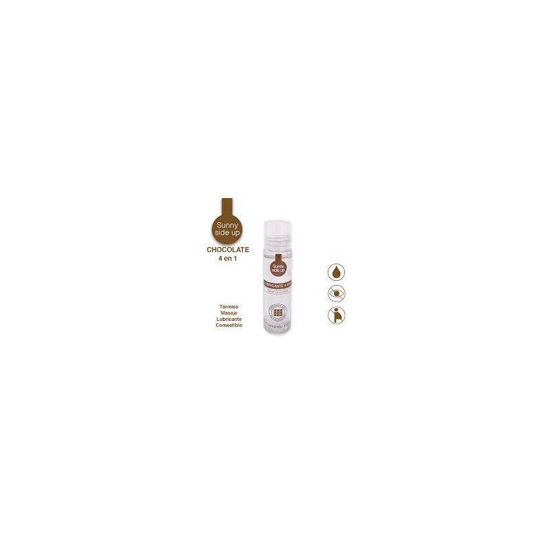 Gel Lubricante Comestible 4 en 1 | Sunny Side Up Chocolate | Efecto Térmico