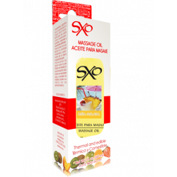 Aceite para Masaje sabor Piña Colada SXO 60 ml | Relajación y Sensualidad
