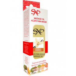 Aceite para Masaje sabor Vainilla SXO 60 ml | Relajación y Placer Sensual