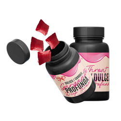 Dulces de Garganta Profunda sabor Fresa SXO 10 pzas | Mejorar la Experiencia de Sexo Oral