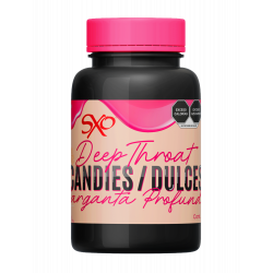 Dulces de Garganta Profunda sabor Fresa SXO 10 pzas | Mejorar la Experiencia de Sexo Oral