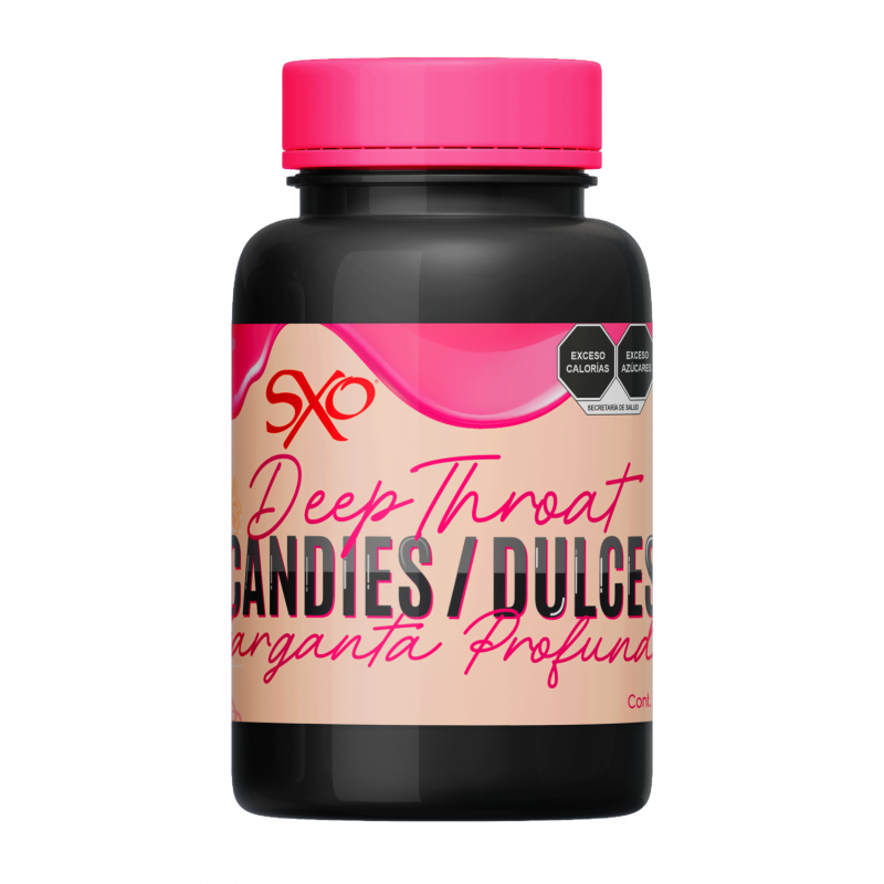 Dulces de Garganta Profunda sabor Fresa SXO 10 pzas | Mejorar la Experiencia de Sexo Oral