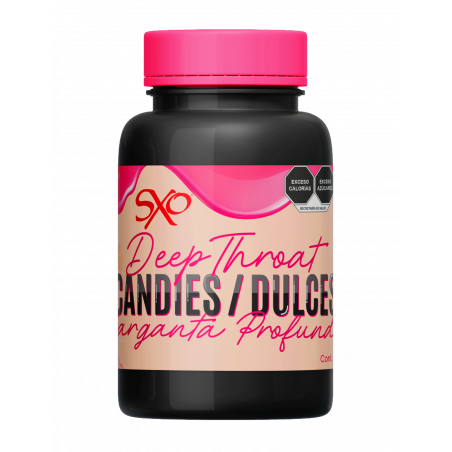 Dulces de Garganta Profunda sabor Fresa SXO 10 pzas | Mejorar la Experiencia de Sexo Oral