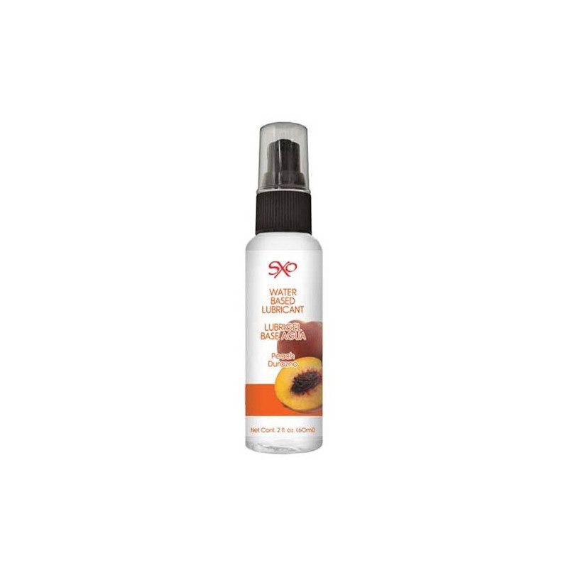 Lubricante Base Agua Sabor Durazno SXO 60 ml | Hidratante y Placentero