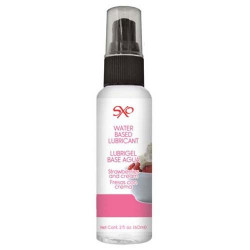 Lubricante Base Agua Sabor Fresas con Crema SXO 60 ml | Placer y Dulzura