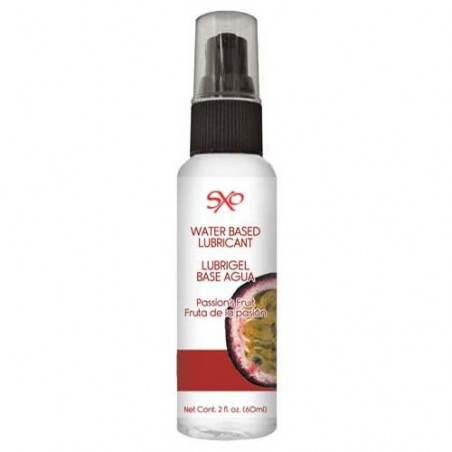 Lubricante Base Agua Sabor Frutas de la Pasión SXO 60 ml | Suavidad y Placer