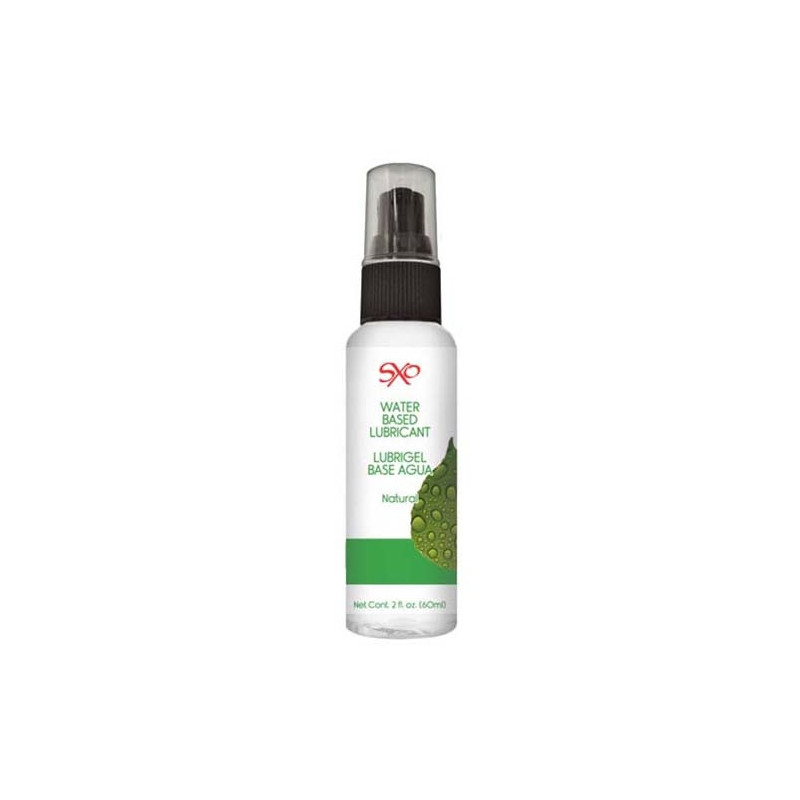 Lubricante Base Agua Natural SXO 60 ml | Hidratación y Placer