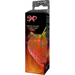 Lubricante Térmico Comestible Fresa SXO 60 ml | Placer y Calor Sensual