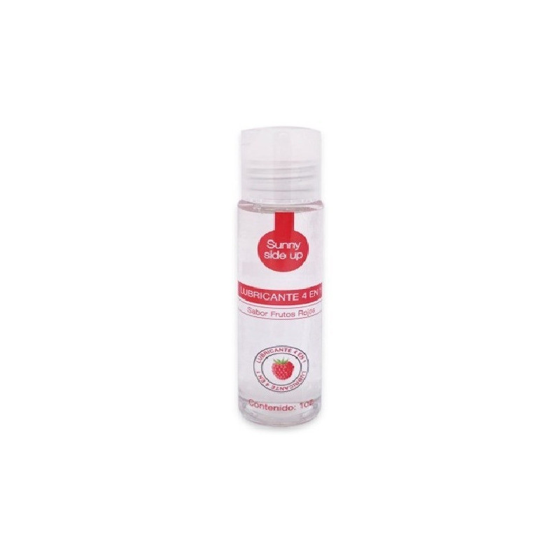 Gel Lubricante Comestible 4 en 1 | Sunny Side Up Frutos Rojos | Efecto Térmico