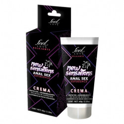 Crema Desensibilizante Anal New Sensations Feel Love 60 gr | Confort y Placer en Cada Momento