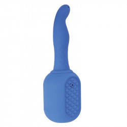 Vibrating Douche Azul Nasstoys | Ducha Anal con Vibración y Estimulación Extra