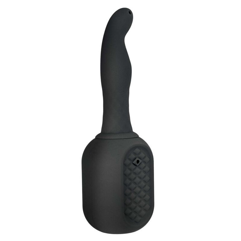 Vibrating Douche Negro Nasstoys | Ducha Anal Vibradora para Higiene y Placer