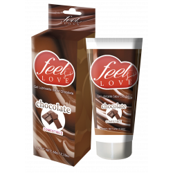 Lubricante Base Agua Sabor Chocolate Feel Love 60 ml | Suavidad y Placer Dulce