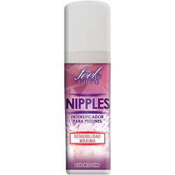 Nipples Intensificador para Pezones Feel Love 15ml | Desensibilizante Comestible para Mayor Placer