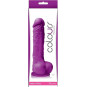 Colours Dildo Pleasures Morado 5" | NSNovelties