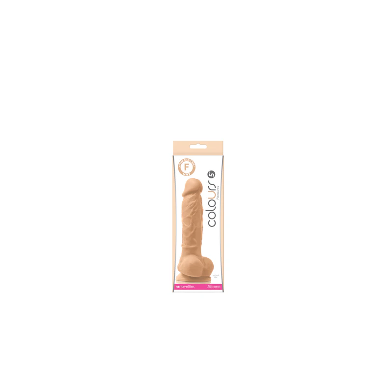 Colours Dildo Pleasures Nude 5" | Dildo Realista de Silicona con Ventosa NSNovelties