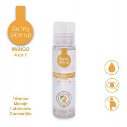Gel Lubricante Comestible 4 en 1 | Sunny Side Up Mango | Efecto Térmico