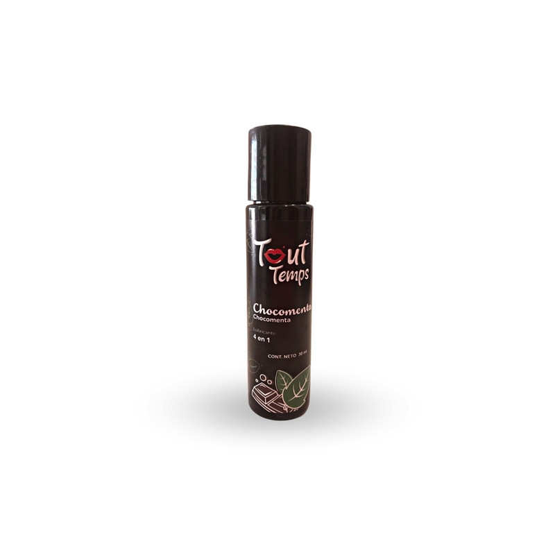 Lubricante Íntimo Tout Temps 4 en 1 Chocomenta 30ml | Gel Térmico, Masaje y Comestible