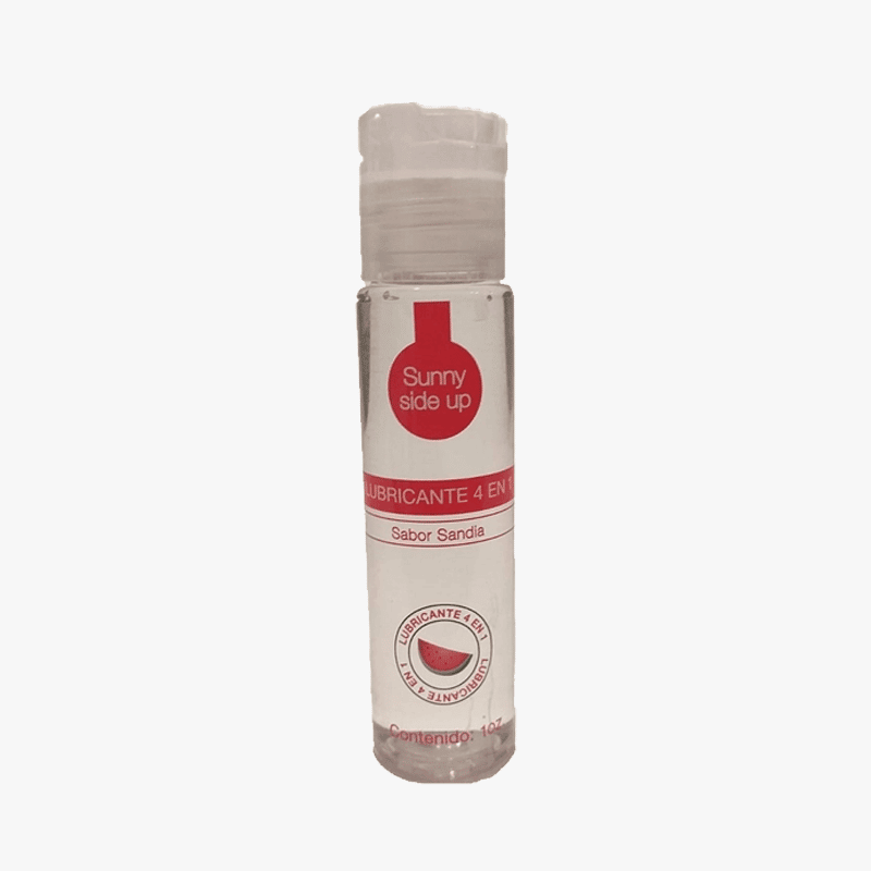 Gel Lubricante Comestible 4 en 1 | Sunny Side Up Sandía | Efecto Térmico