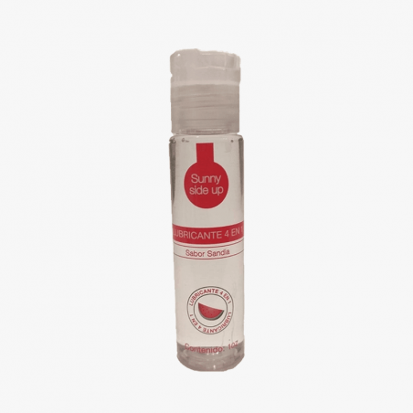 Gel Lubricante Comestible 4 en 1 | Sunny Side Up Sandía | Efecto Térmico