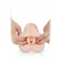 Masturbador PDX Extreme Peek-A-Boo Pussy | Pipedream con Succión y Fanta Flesh Realista